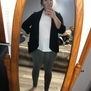 Time and try black blazer